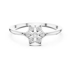 Elegant Diamond Bloom Ring | Floral Motif Fashion Jewelry | Gift for Women