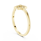 Elegant Diamond Bloom Ring | Floral Motif Fashion Jewelry | Gift for Women