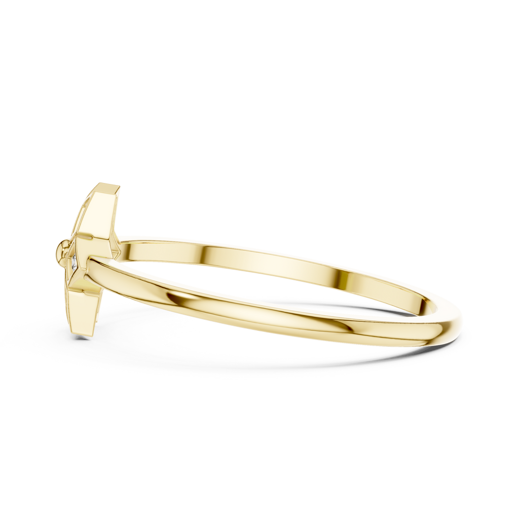 Elegant Diamond Bloom Ring | Floral Motif Fashion Jewelry | Gift for Women