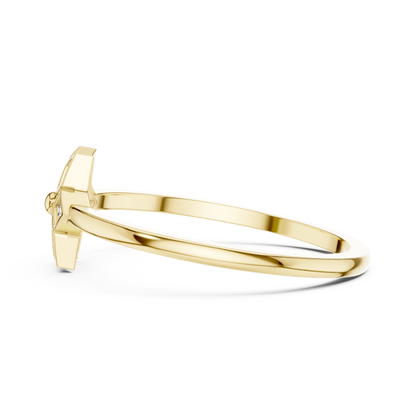 Elegant Diamond Bloom Ring | Floral Motif Fashion Jewelry | Gift for Women