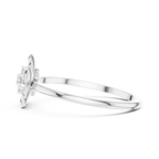 Designer Diamond Flower Cluster Ring | Minimalist Floral Jewelry | Classic Gift for Women.