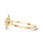 Designer Diamond Flower Cluster Ring | Minimalist Floral Jewelry | Classic Gift for Women.