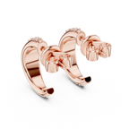 Elegant Diamond Hoops – Brilliant Cut Earrings