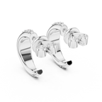 Elegant Diamond Hoops – Brilliant Cut Earrings