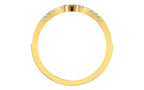 Double Loop Diamond Ring for Women