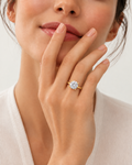Lumina Round-Cut Lab Grown Diamond Solitaire Ring