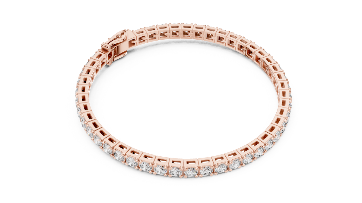Radiant Circle Diamond Bracelet