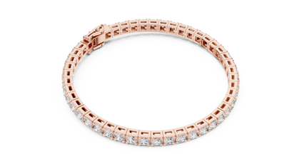 Radiant Circle Diamond Bracelet