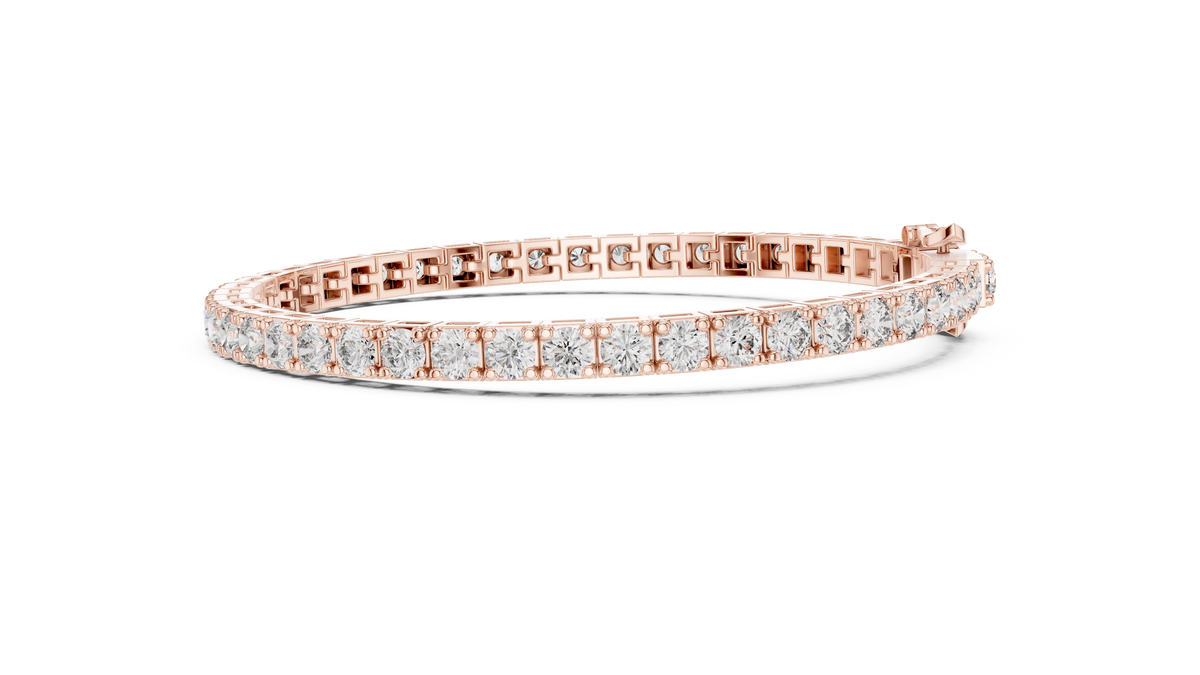 Radiant Circle Diamond Bracelet