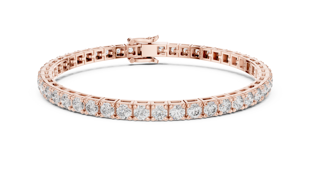 Radiant Circle Diamond Bracelet