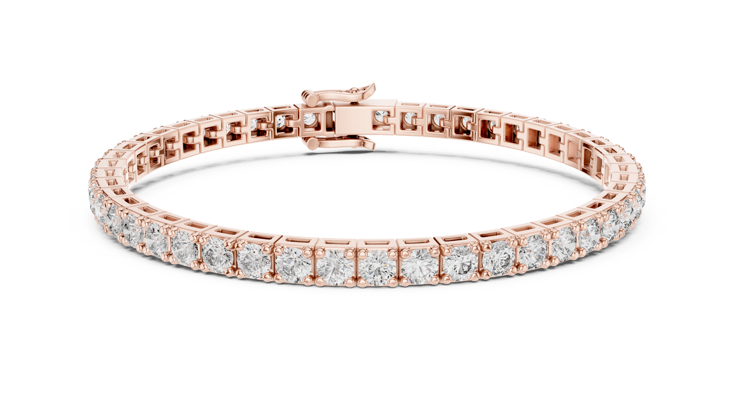 Radiant Circle Diamond Bracelet