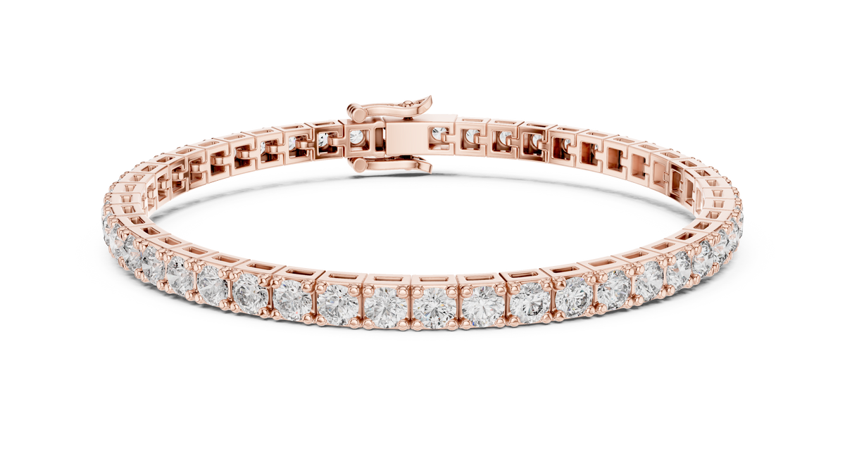 Radiant Circle Diamond Bracelet