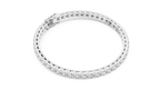 Radiant Circle Diamond Bracelet