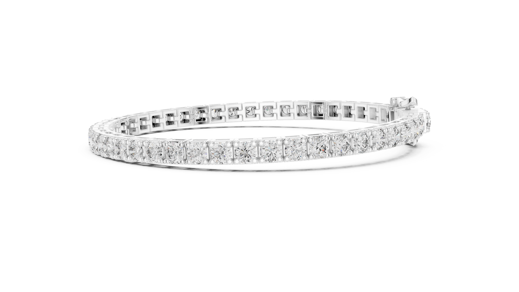 Radiant Circle Diamond Bracelet
