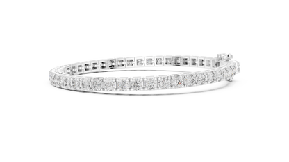 Radiant Circle Diamond Bracelet