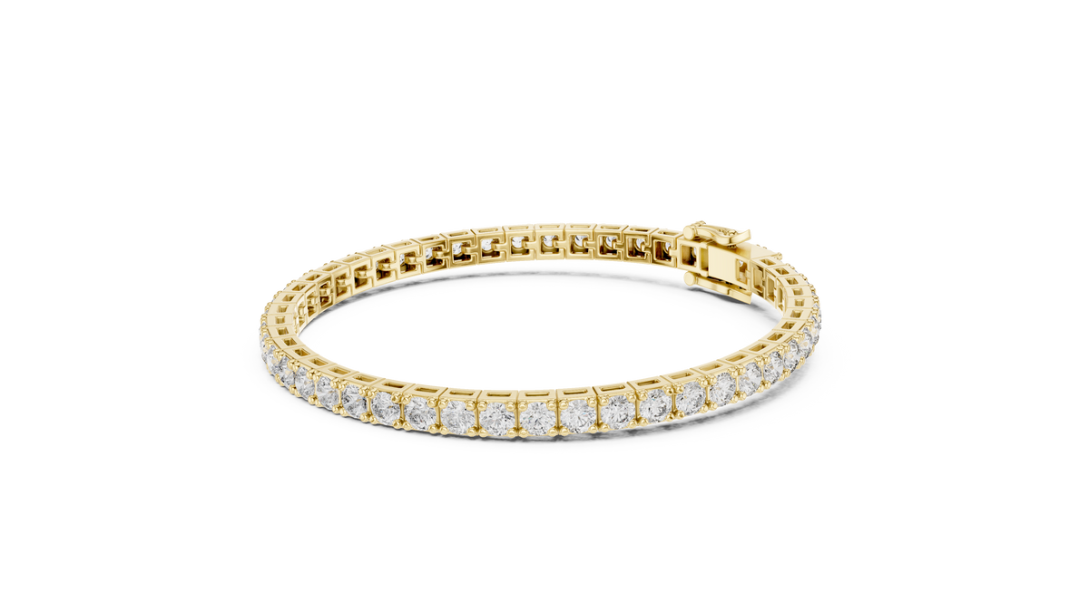 Radiant Circle Diamond Bracelet