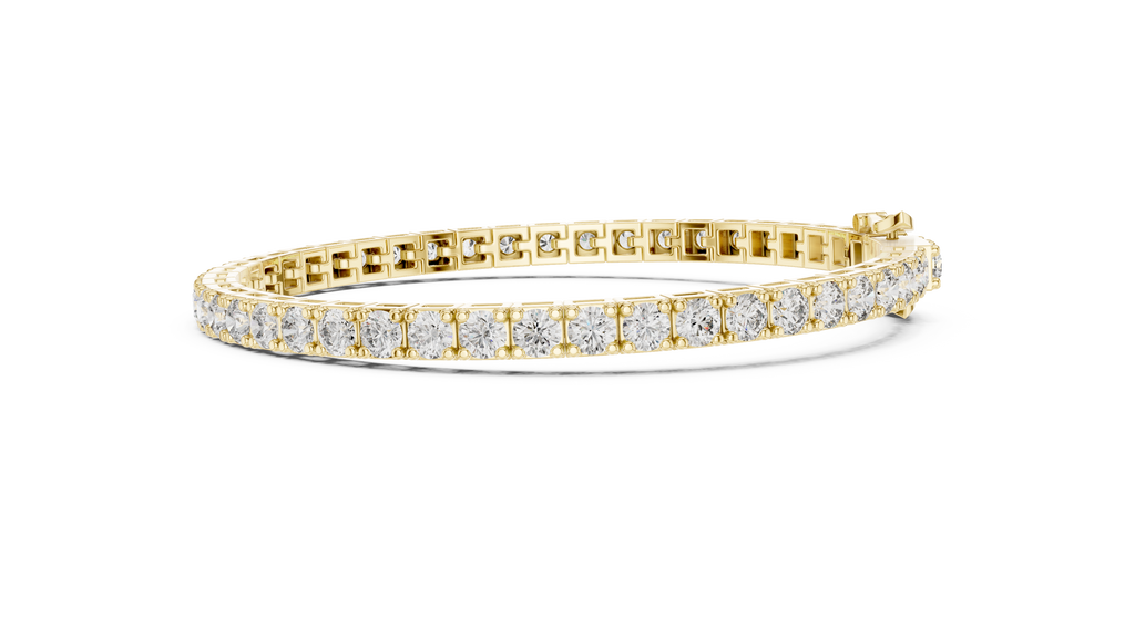 Radiant Circle Diamond Bracelet
