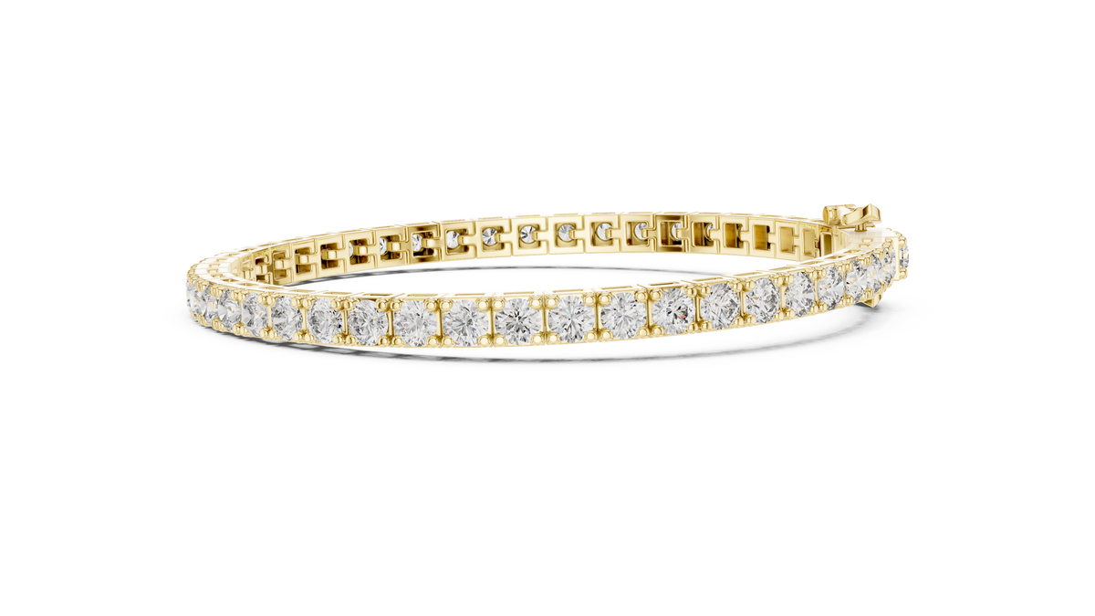 Radiant Circle Diamond Bracelet