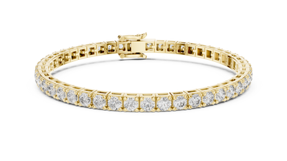 Radiant Circle Diamond Bracelet