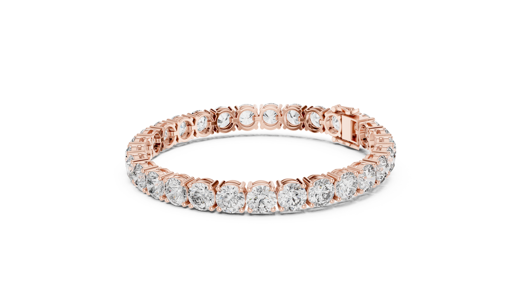 Luxury Round Diamond Bracelet