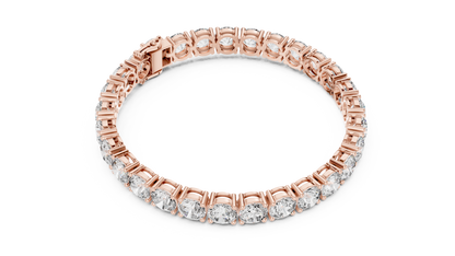 Luxury Round Diamond Bracelet