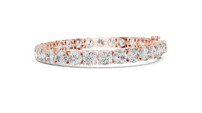Luxury Round Diamond Bracelet