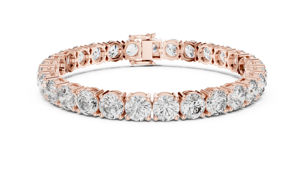 Luxury Round Diamond Bracelet