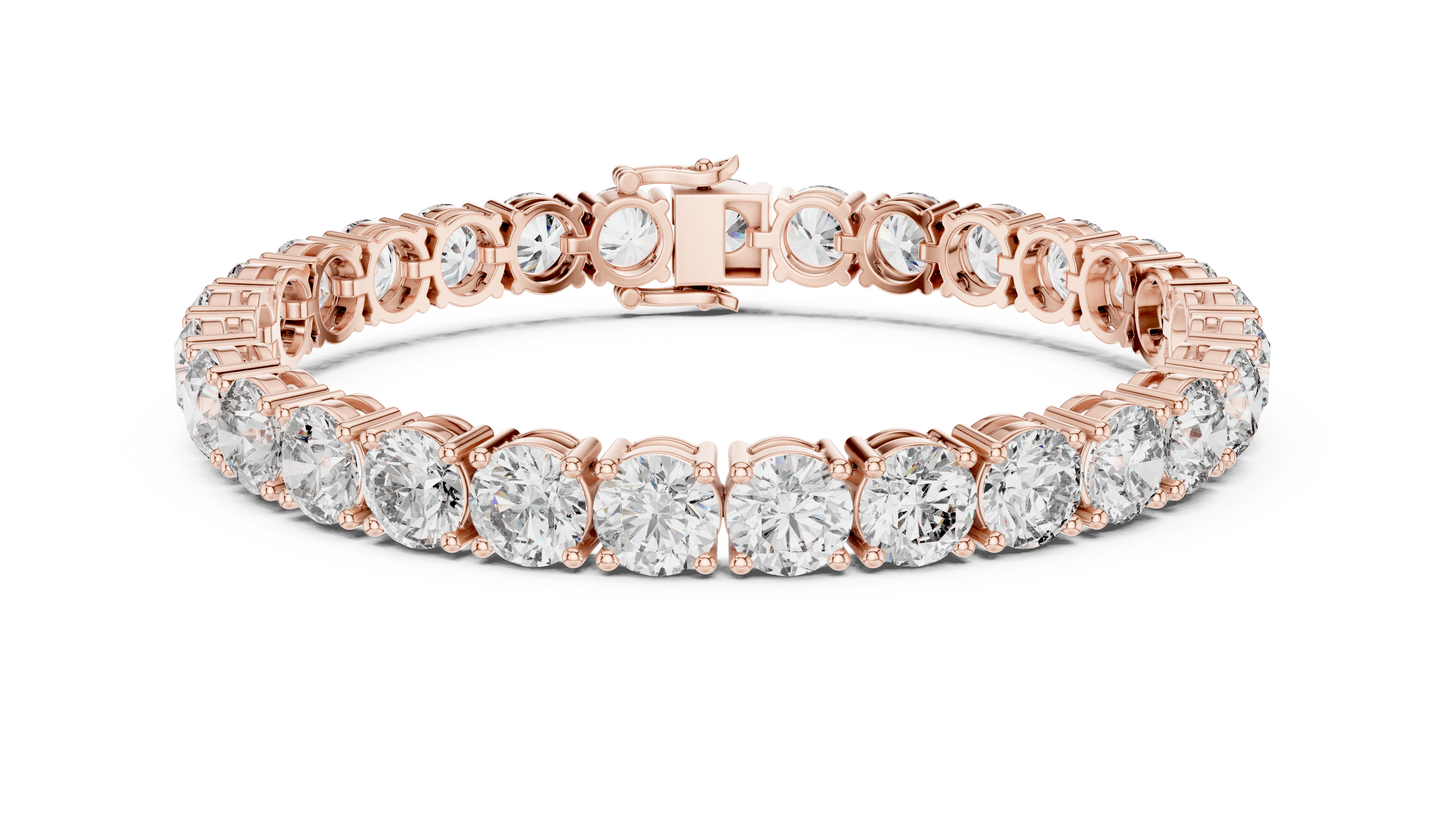 Luxury Round Diamond Bracelet