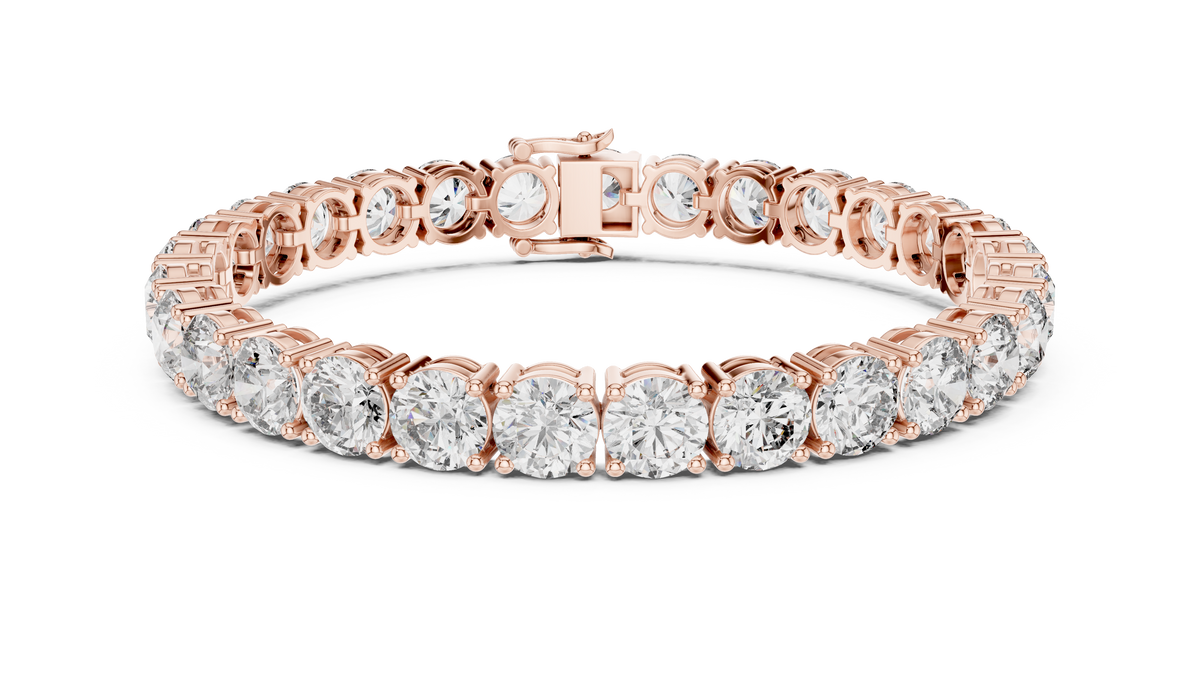 Luxury Round Diamond Bracelet