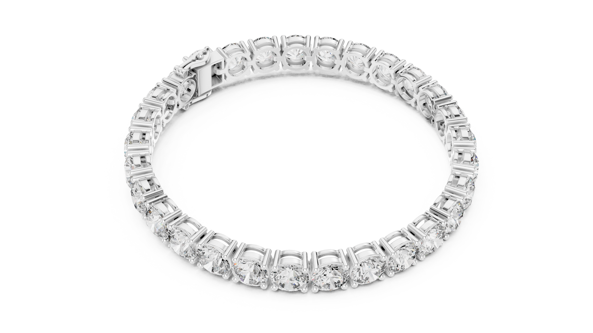 Luxury Round Diamond Bracelet