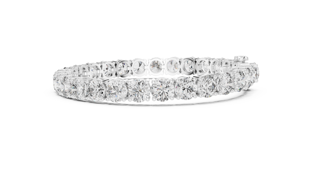 Luxury Round Diamond Bracelet