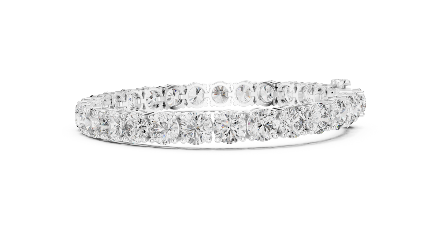 Luxury Round Diamond Bracelet