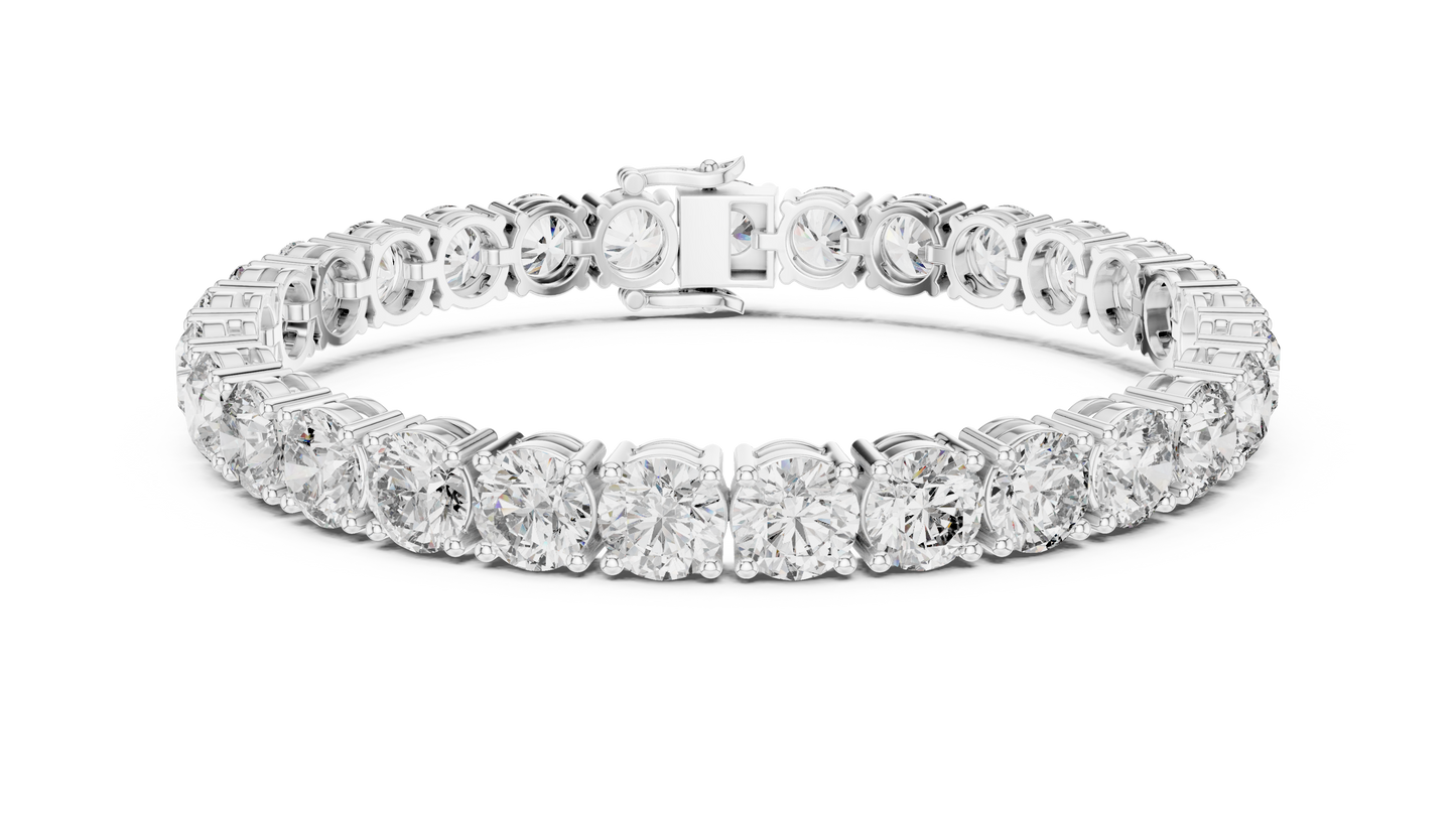Luxury Round Diamond Bracelet
