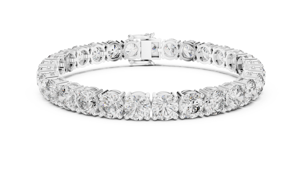 Luxury Round Diamond Bracelet