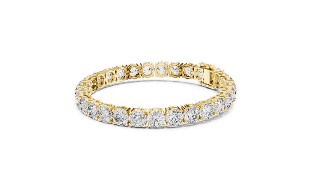 Luxury Round Diamond Bracelet