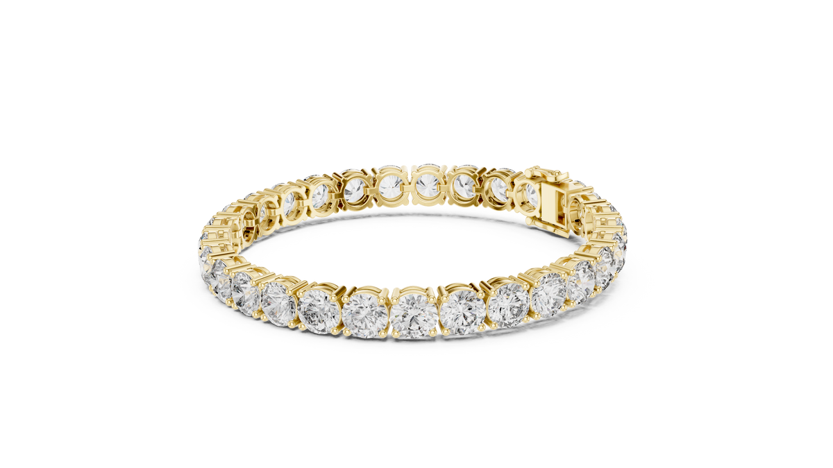 Luxury Round Diamond Bracelet