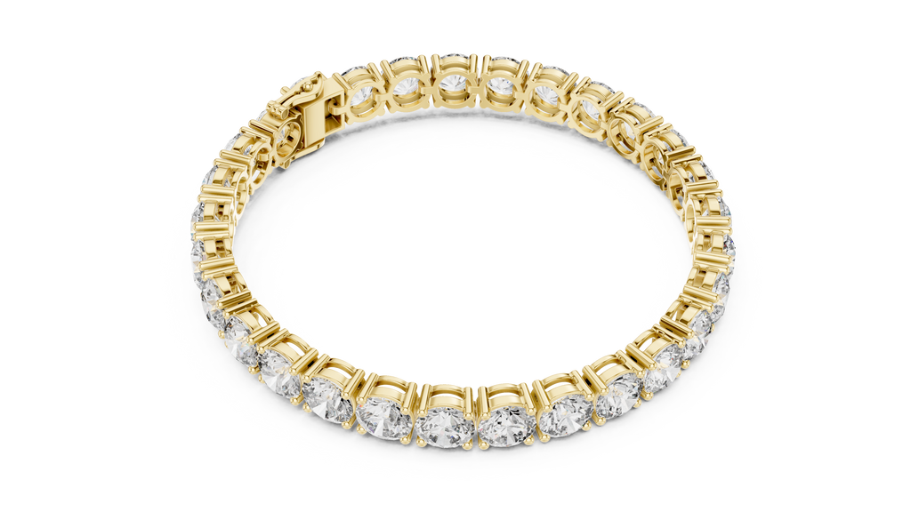 Luxury Round Diamond Bracelet