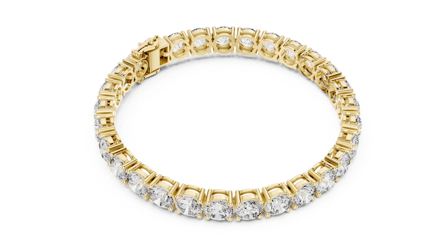 Luxury Round Diamond Bracelet