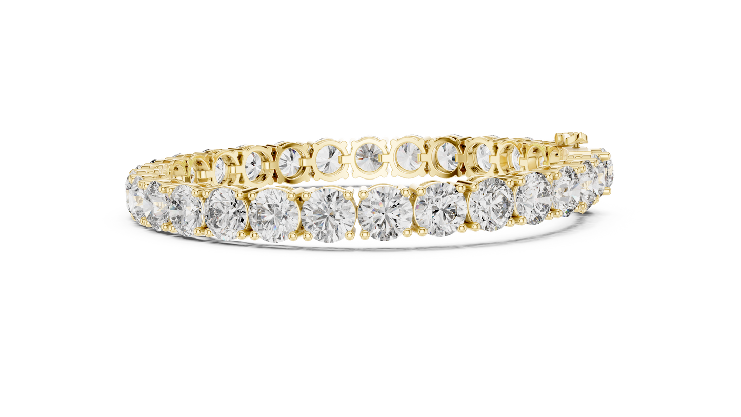 Luxury Round Diamond Bracelet