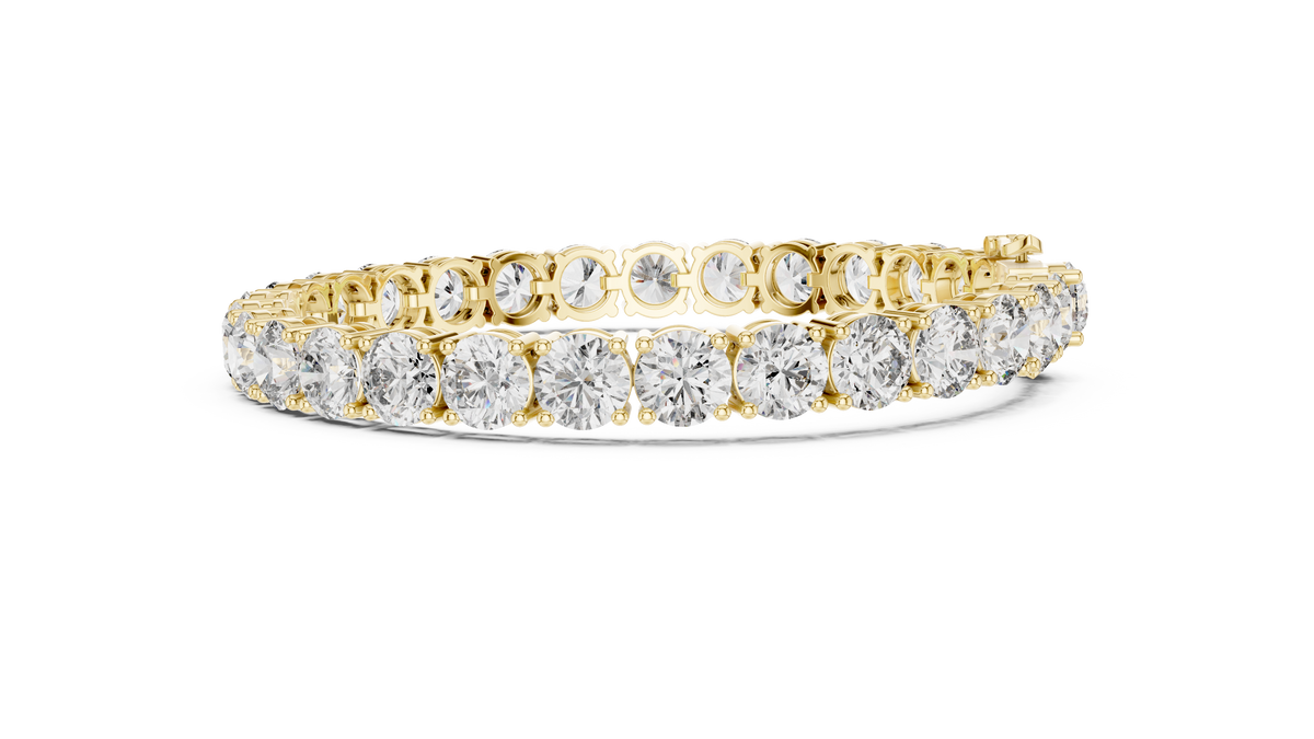 Luxury Round Diamond Bracelet