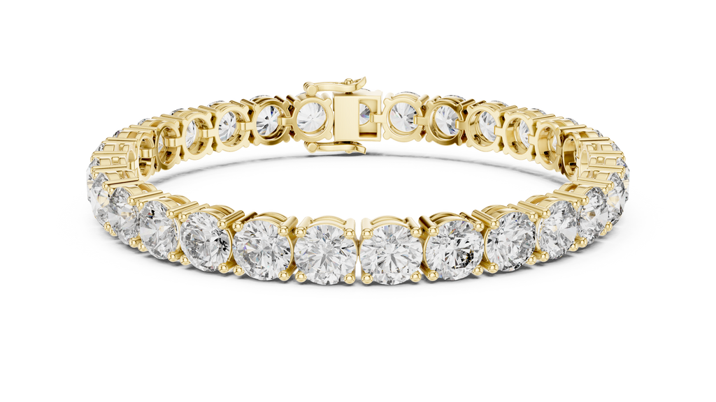 Luxury Round Diamond Bracelet