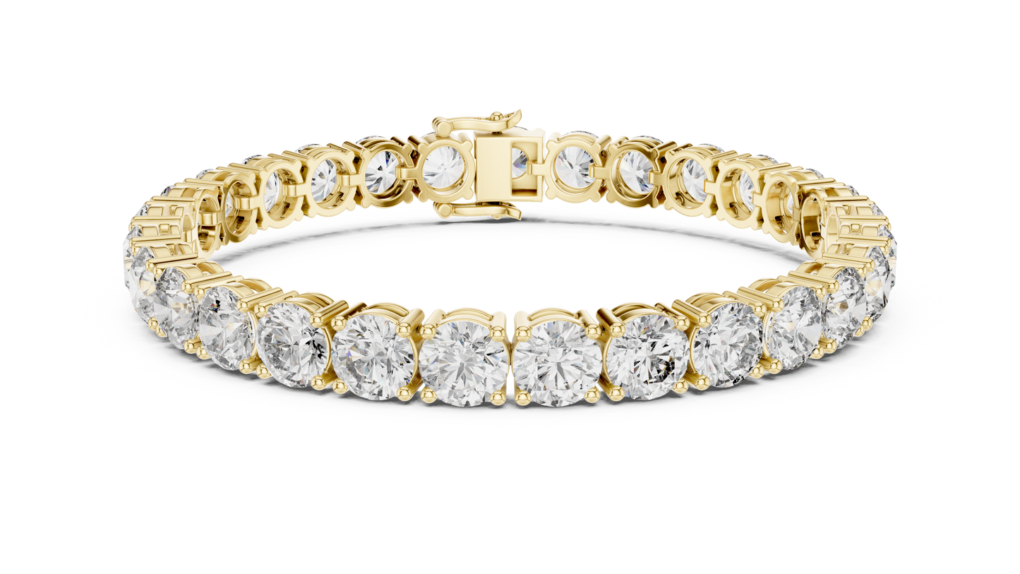 Luxury Round Diamond Bracelet