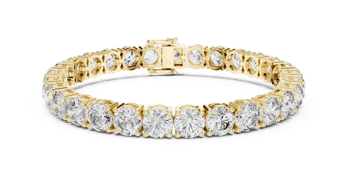 Luxury Round Diamond Bracelet