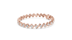 Fluid Curve Diamond Bracelet