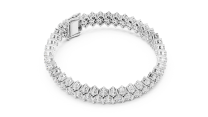 Luxury Multi-Line Diamond Bracelet