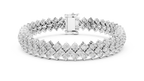 Luxury Multi-Line Diamond Bracelet