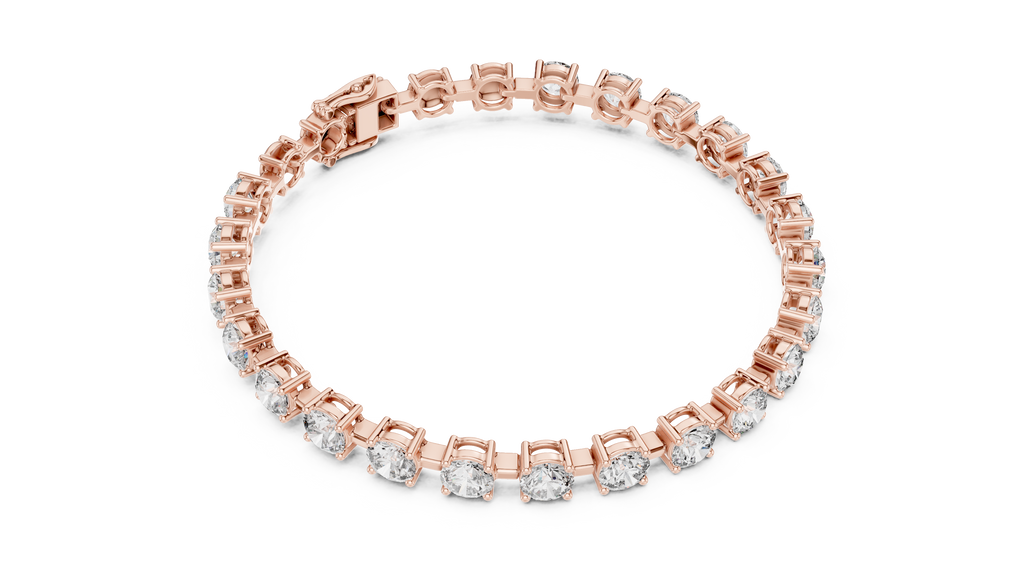 Classic Round Diamond Tennis Bracelet