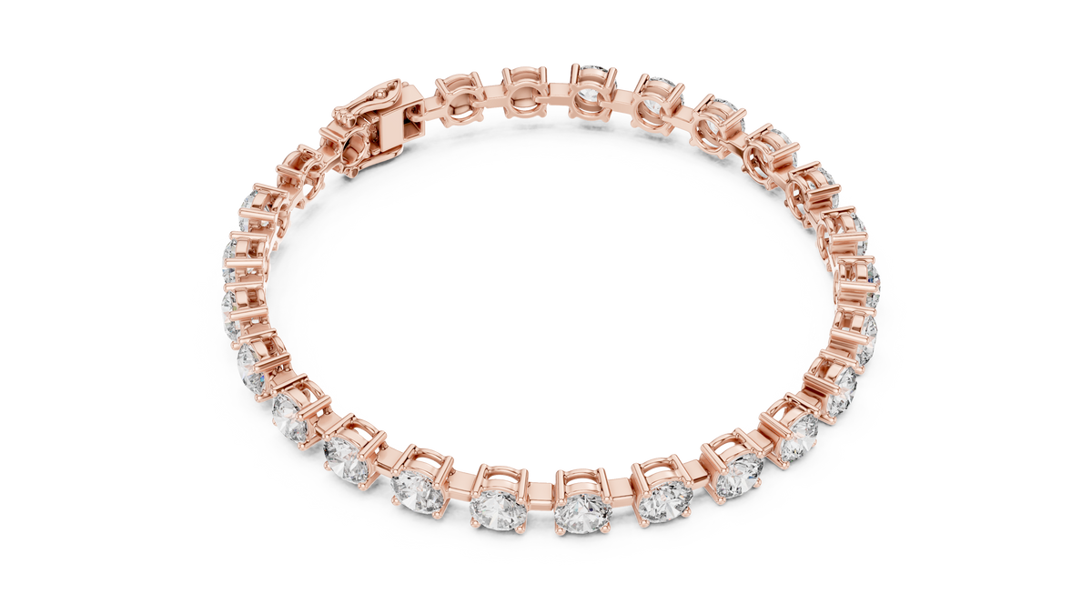 Classic Round Diamond Tennis Bracelet