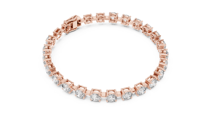Classic Round Diamond Tennis Bracelet