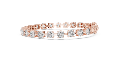 Classic Round Diamond Tennis Bracelet